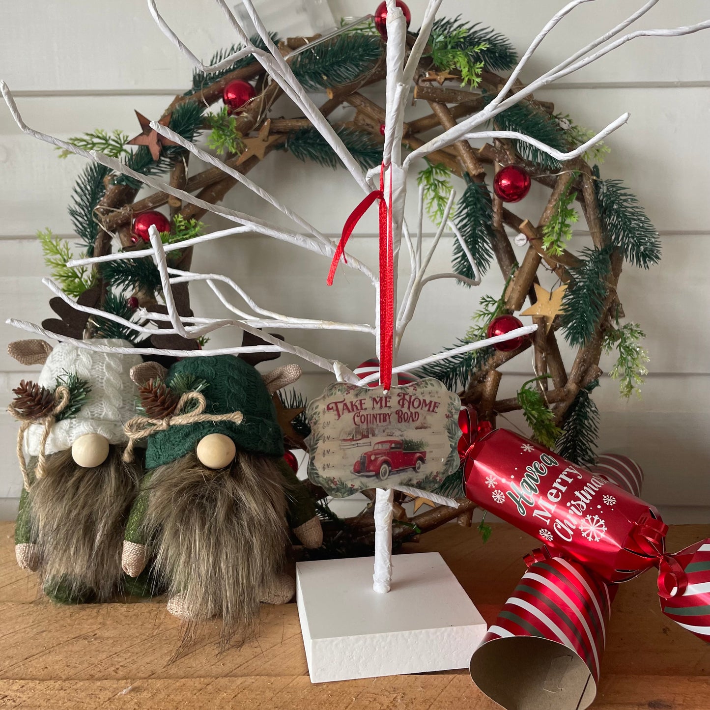 Take Me Home Country Road Tree Decoration