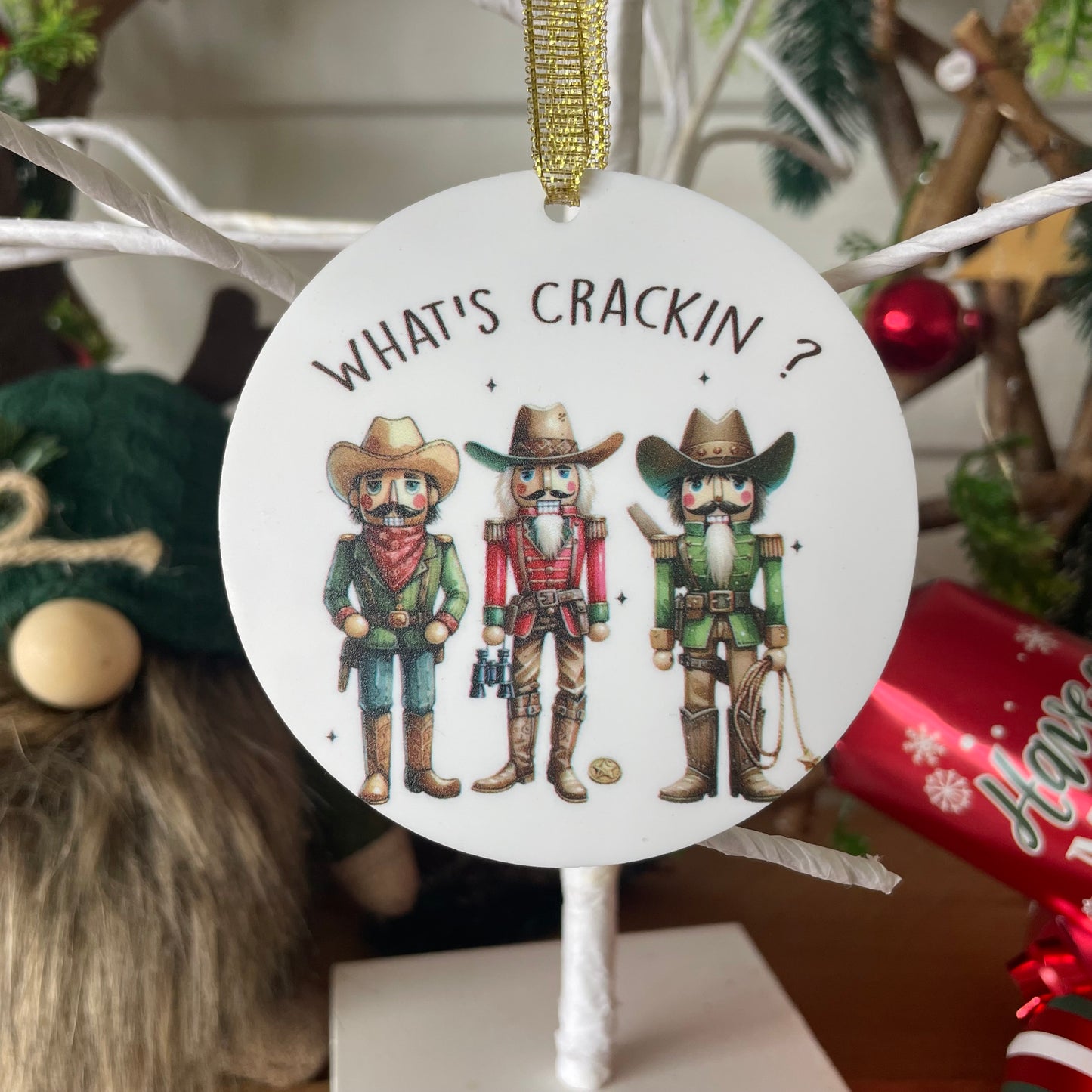 What’s  Crackin? Tree Decoration