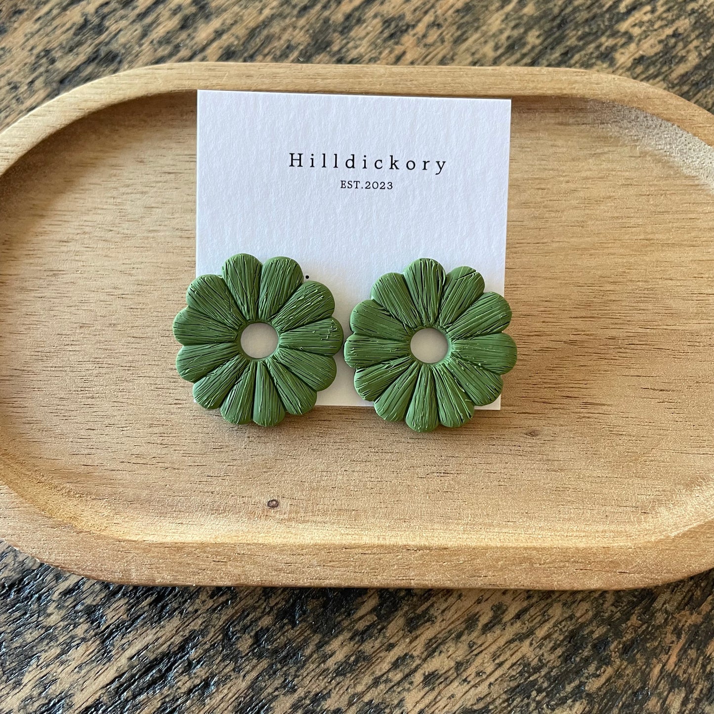 Textured Green Petals