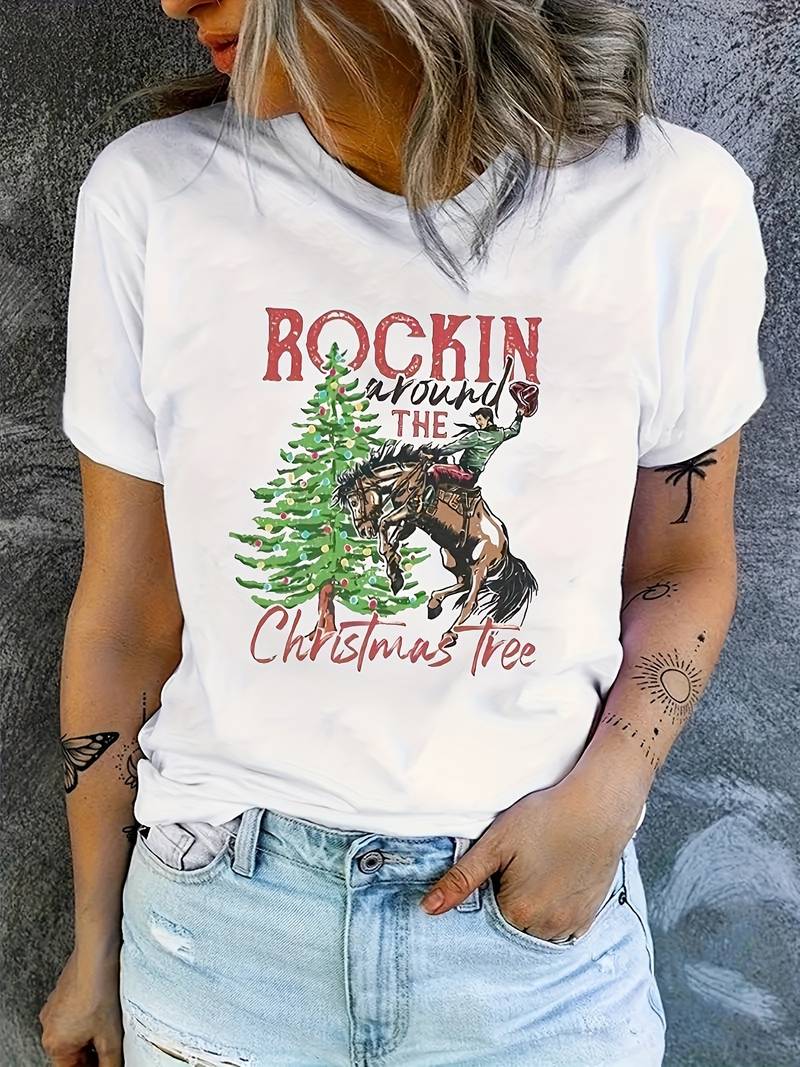 Cowboy Christmas t-shirt