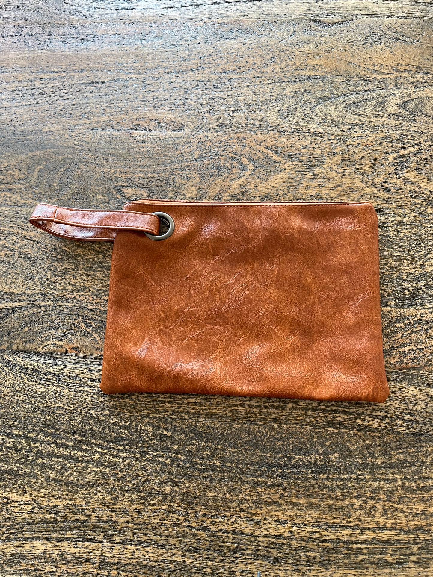 Brown Clutch Bag